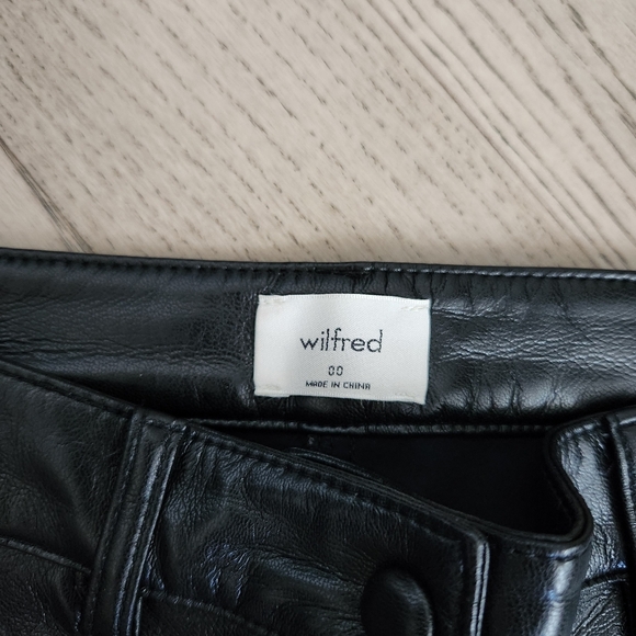 Aritzia Wilfred Rebel pant in black - Picture 4 of 6
